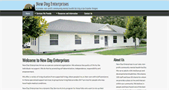 Desktop Screenshot of newdayenterprises.org